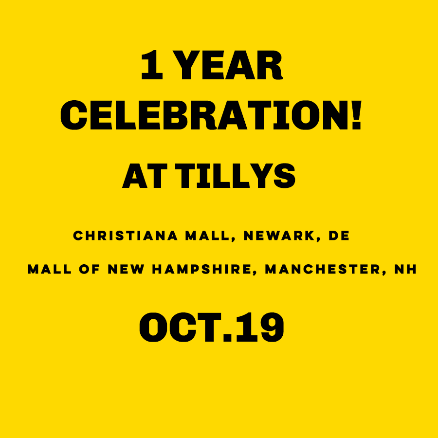 Tillys One Year Celebration
